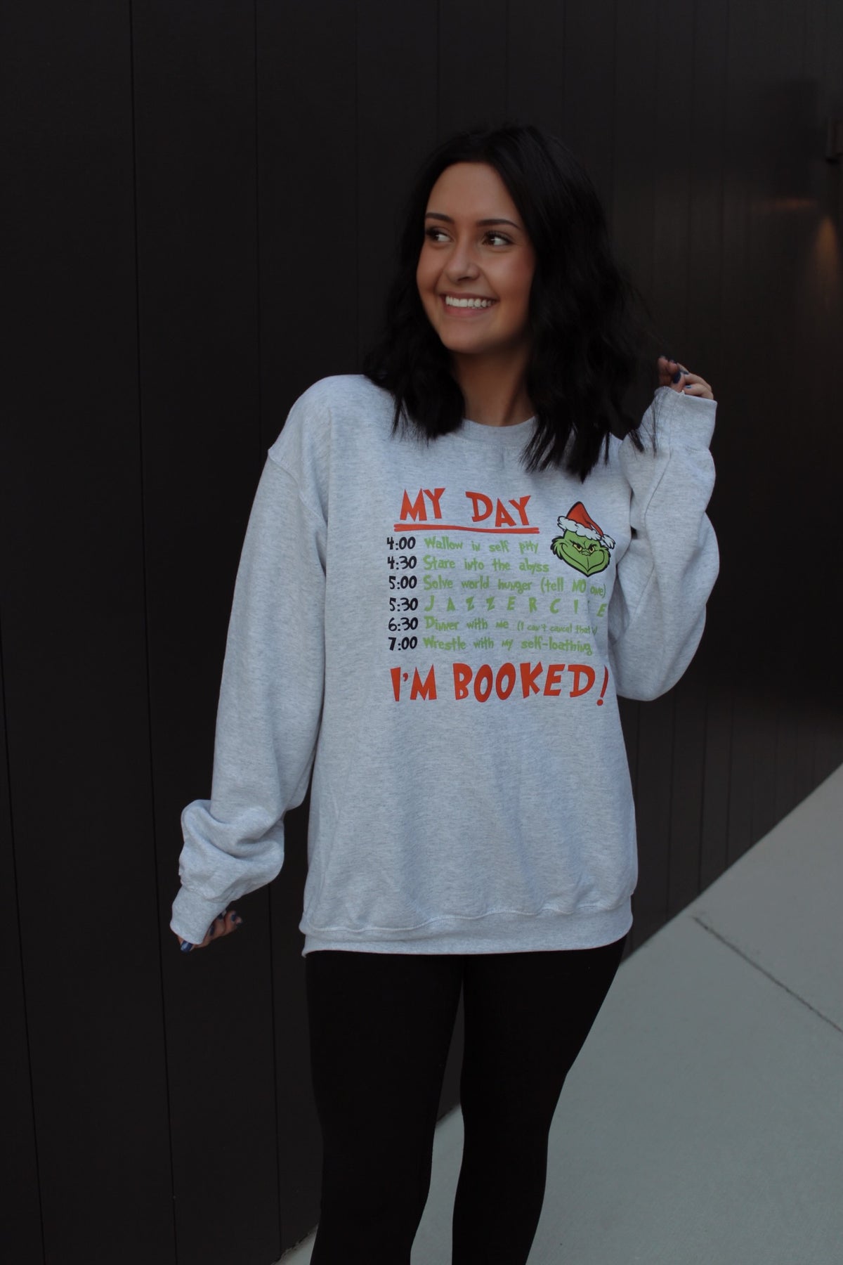 MY DAY…IM BOOKED Crewneck