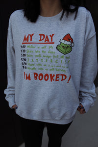 MY DAY…IM BOOKED Crewneck