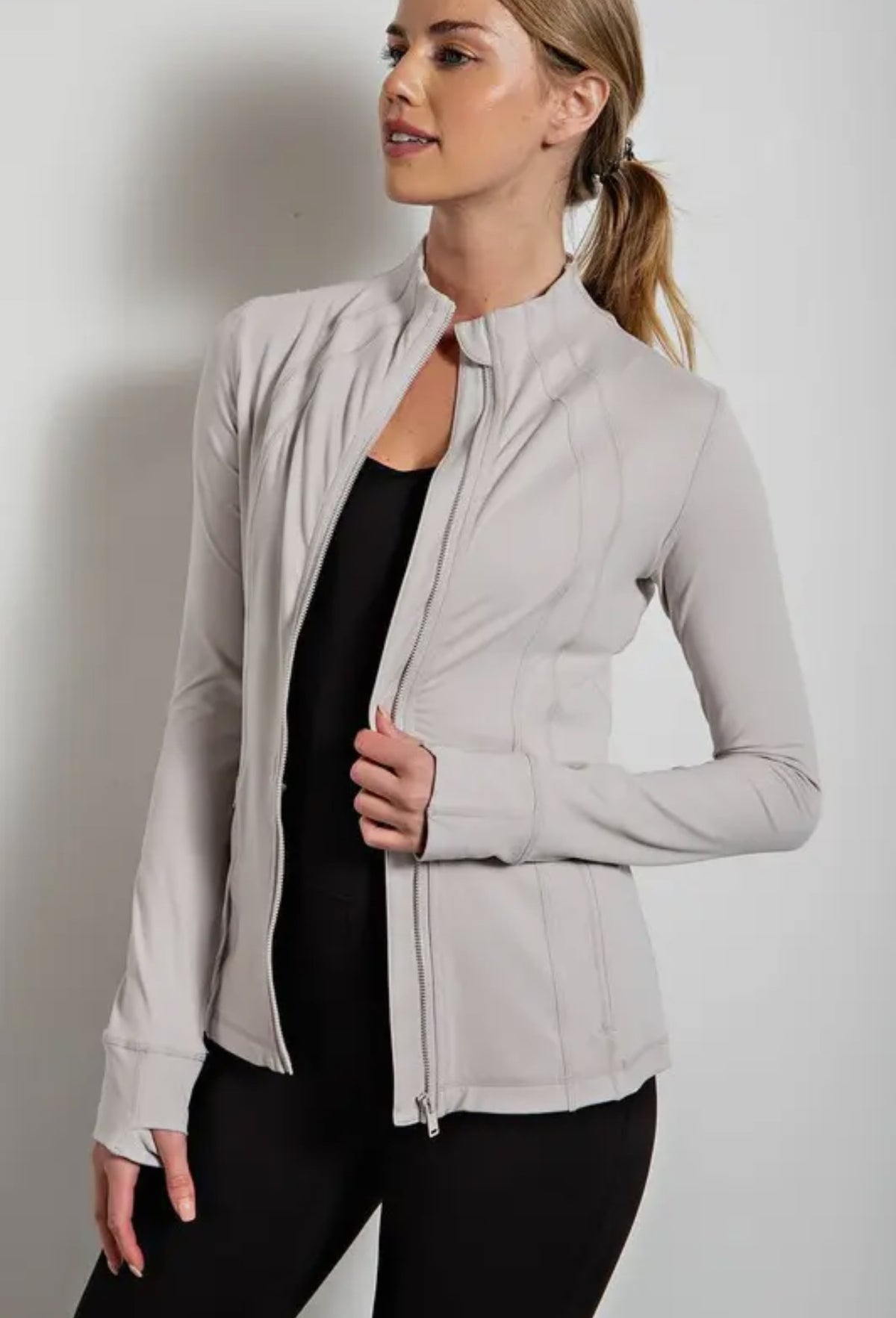 On the go jacket -GREY-