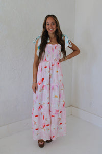 Nova Smocked Maxi Dress