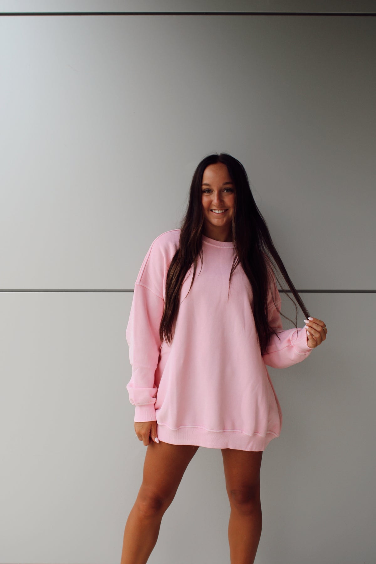 Pinky Pink Crewneck